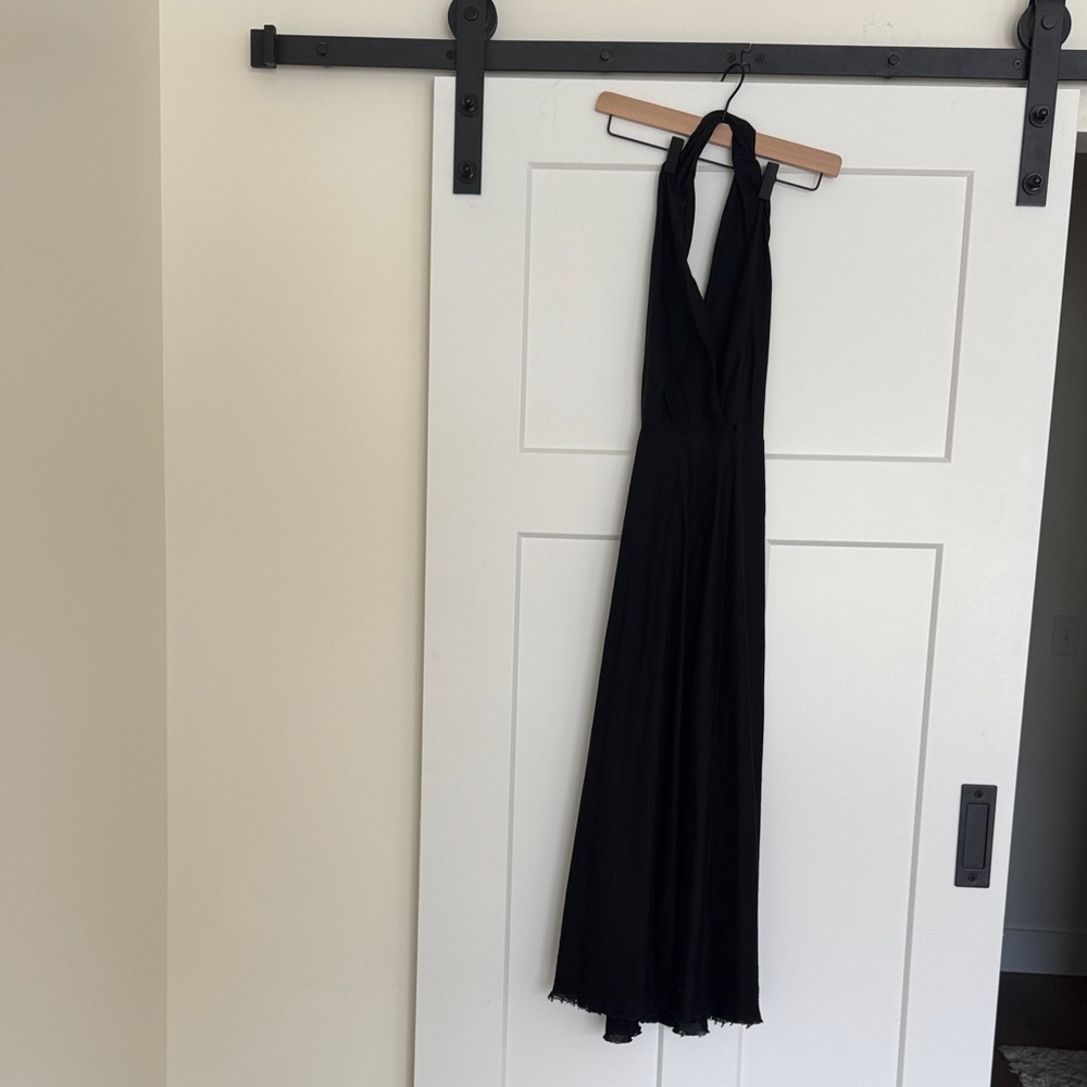 Zara Black Backless Dress